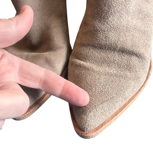 DOLCE VITA Sonni Taupe and Snake Ankle Booties with heel size 6 - Picture 7 of 10